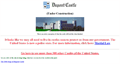 Desktop Screenshot of dupontcastle.com